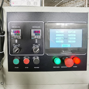 Machine d'emballage horizontale automatique de petits pains biscuits pour pain croissant machine d'emballage de boulangerie pour sandwiches - Product Image 6