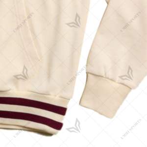 Sweat à capuche imprimé personnalisé Kapa Alpha Psi en détresse armoiries poche cachée texte Signature ourlet rayé vêtements grecs - Product Image 6