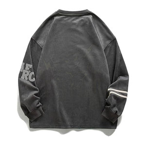 Sudadera Extra Grande para Hombre, Estilo Vintage, Lisa, de Manga Larga, con Capucha, Corte Regular, Informal, para Invierno, Personalizable, 100% Algodón - Product Image 2