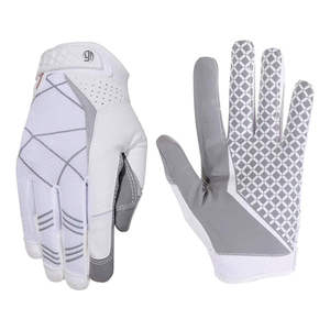 Gants de football américain unisexes à doigts complets de haute qualité Matériau super collant Service OEM Logo personnalisé Formation de marque privée - Product Image 1