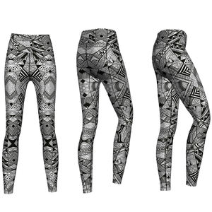 Leggings taille haute pour femmes tissu extensible doux parfait pour la course à pied Yoga Gym utilisation décontractée quotidienne coupe confortable style tendance - Product Image 1