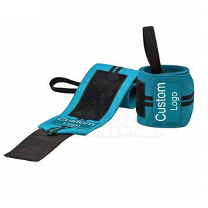 Muñequeras de soporte fuerte diseñadas para levantar sesiones de gimnasio Muñequeras transpirables - Product Image 1