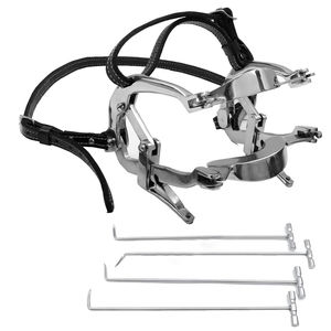 Horse Dental Mouth Speculum Stainless Steel Equine Oral Opener Veterinary Dental Examination Tool - Product Image 1