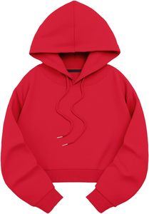 Los Angeles เสื้อครอปมีฮู้ดแขนยาวมีเชือกรูดด้านหน้ากราฟิกเสื้อกันหนาวแบบสวมหัวแขนยาวเสื้อ100% - Product Image 3