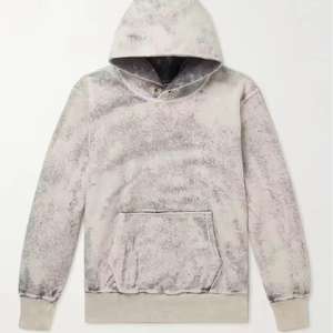 Sweat à capuche personnalisé en coton French Terry, style délavé à l'acide, écologique, imperméable, épais, vintage, pour l'hiver, vente en gros - Product Image 1
