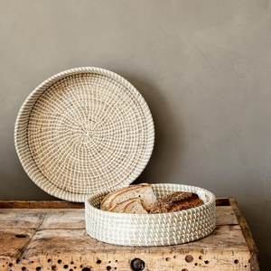 ถาดหญ้าทะเลสานจากหญ้าทะเลทำด้วยมือถาดสำหรับตกแต่งงานแต่งงานงานปาร์ตี้ในบ้าน - Product Image 4