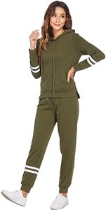 Personnalisez votre logo Vêtements de sport pour femmes vintage solides et ajustés Survêtement de gymnastique en polaire de haute qualité, respirant 2-en-1 - Product Image 4