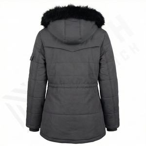 Chaqueta de Invierno Acolchada para Mujer, Abrigo Acolchado, Cortavientos, Cálido, Holgado, de Manga Larga, al por Mayor, OEM - Product Image 2