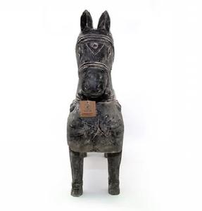 Décoration intérieure minimaliste Jacquier Articles en bois Showpieces Artisanat OEM Caractéristique Grand cheval en bois antique Vietnam - Product Image 4