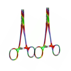 Votre propre logo en acier inoxydable tenant une pince de perçage corporel Kit de sutur Instrument médical - Product Image 2