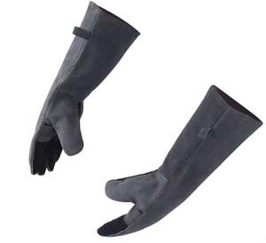 ถุงมือเชื่อมหนังแท้แบบสั่งทำได้สำหรับงานเชื่อม Tig/Mig ทนไฟ เหมาะสำหรับงานปิ้งย่าง กีฬา กิจกรรมกลางแจ้ง และการใช้งานในชีวิตประจำวัน - Product Image 3