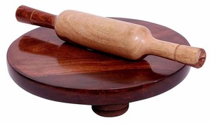 Good Design Wood Chakla Belan Customized Size and Shape <b>Rolling</b> <b>Pin</b> and <b>Rolling</b> Board at Affordable Price by World Craft Impex - Product Image 2