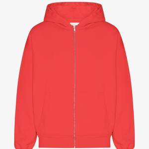 เสื้อฮู้ดโอเวอร์ไซส์แบบรูดซิปสำหรับผู้ชายเสื้อฮู้ดผ้าฝ้ายหนาใส่สบายออกแบบโลโก้ได้ตามต้องการใหม่ล่าสุด - Product Image 4