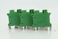 Bloc de bornes à vis de mise à la terre WUSLKG6N/NJSMW pour conducteurs de 5 à 10 AWG, 1 à 10 contacts