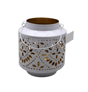 Soporte de vela de aluminio de nueva calidad, uso de PC blanco para decoración navideña, decoración de sala de estar, hecho a mano, personalizado - Product Image 3