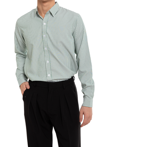 เสื้อเชิ้ตลำลองแขนยาวสำหรับผู้ชายกันยับสำหรับสวมใส่ทุกวัน - Product Image 1