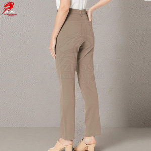 Pantalones vaqueros elegantes para mujer, de textura suave, cómodos, para uso diario, para oficina, informal y para ocio - Product Image 5
