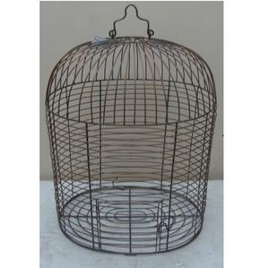 Recién llegado, jaula redonda para pájaros de alambre de Metal de Color negro, jaulas para mascotas, casas a bajo precio, apilables para interiores y exteriores - Product Image 6