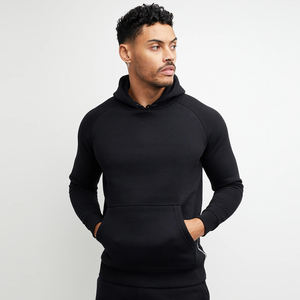 OEM Sweats à capuche de haute qualité à bas quantité minimale de commande impression personnalisée broderie logo 350 Gsm sweat surdimensionné doublé polaire sweat à capuche personnalisé pour hommes - Product Image 4