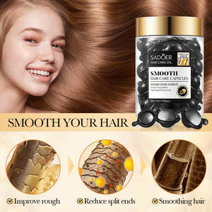 แคปซูลบำรุงเส้นผมสมุนไพรอาร์แกนออยล์โมร็อกโก SADOER 30 มล. รับผลิตแบบ OEM ขายส่ง บำรุงและซ่อมแซมผมแห้งเสีย ผลิตในสหรัฐอเมริกา - Product Image 5