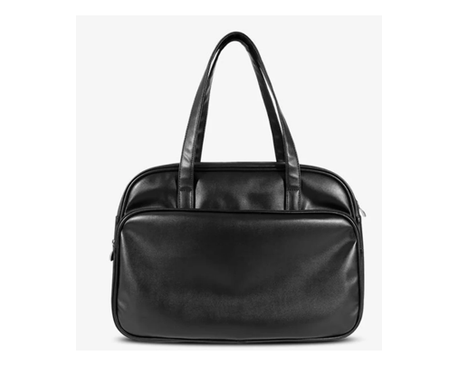 Oem Luxury Trendy Women's cowhide Leather Tote Handbag Fashion Shoulder Bag button Closure Cotton Lining Anniversary Gift