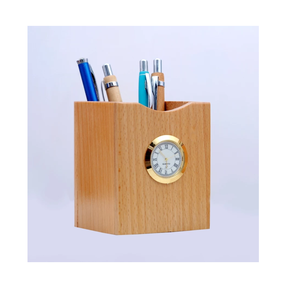 Organizador multifunción de madera de estilo clásico para sala de estar con caja de almacenamiento de reloj al mejor precio - Product Image 4