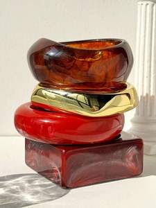 Pulsera de moda de resina de Ángel hecha a mano para mujer personalizada de última calidad, hecho a mano modelo indio, patrón, hebra, artesanías de resina - Product Image 3