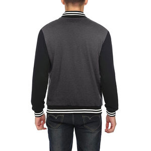 Chaqueta universitaria de diseño personalizado para hombre, proveedor profesional, material duradero, ajuste clásico, venta al por mayor, estilo universitario a la moda - Product Image 2