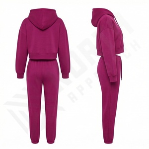 Nueva Llegada, Conjuntos Deportivos 100% Algodón para Mujer, Fitness, Gimnasio, Deporte, Venta al por Mayor, Ropa Deportiva Personalizada para Mujer, Jogger de Moda Personalizado - Product Image 2