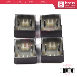 ฝาครอบปุ่มควบคุมสวิตช์หน้าต่าง BDP105-2 4 ชิ้น สำหรับซ่อมแซม Astra H Zafira B Tigra B 6240452 - Product Image 6