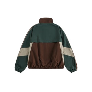 Chaqueta Deportiva de Color en Contraste al por Mayor para Hombre, Chaqueta Cortavientos Ligera de Nailon, Chaqueta Informal de Verano para Correr para Hombre - Product Image 2