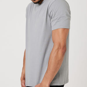 Camisetas de media manga regulares ajustadas con logotipo personalizado para hombre, ropa de calle informal de alta calidad para hombre - Product Image 4