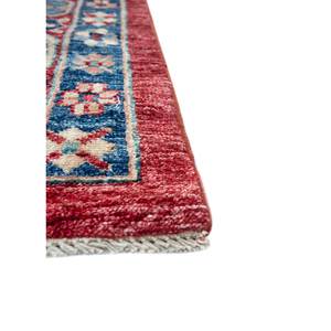 Alfombra de Lana Kilim Cyanna de Gran Tamaño, Anudada a Mano, con Medallón Rojo Naranja, para Entrada, Pasillo, Modelo Pae-5722, Rectangular, 9x12 - Product Image 4