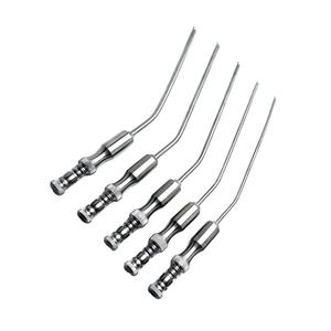 8 tubes d'aspiration Frazier en acier inoxydable 5-12, instruments chirurgicaux de diagnostic par SurgiRight - Product Image 4