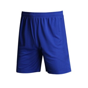 Gran oferta, pantalones cortos de gimnasio sólidos de poliéster 100% de Color personalizado, cintura elástica, Jogger deportivo, función antiarrugas, servicio OEM, teñido liso - Product Image 3