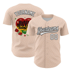 Camiseta de béisbol anti-UV para hombre con diseño de patrón 3D Ropa de equipo auténtica - Product Image 3