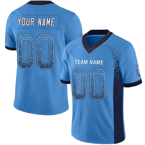 Performance Driven Custom Sublimation Printed American <b>Football</b> Training Jersey Premium High Quality Moisture-Wicking Breathable - Product Image 4