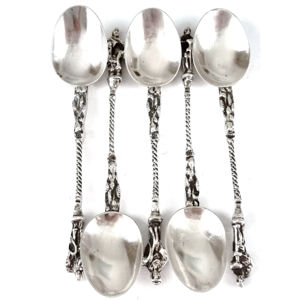 Bright Collection Fabricante que vende directamente juego de cubiertos de acero inoxidable niquelado de lujo Mango de diseño en relieve - Product Image 2