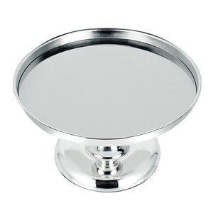 Support à gâteau en métal en acier inoxydable Vaisselle en métal de grande taille Vaisselle pour mariage et événement Support à dessert de l'Inde - Product Image 4