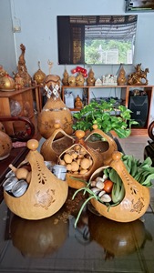 Descubra nuestras cestas de calabaza de mano de gran calidad y éxito de ventas. Único, ecológico y perfectamente disponible para compradores globales - Product Image 5