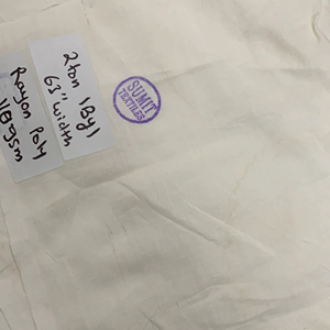 Tissu Greige 2 tons à forte demande largeur 63 "| Matériau de vêtement en polyester 100% d'Inde à prix abordable - Product Image 1