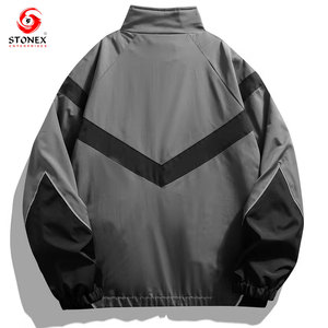 Veste d'hiver décontractée pour homme avec fermeture éclair |   Chaud et élégant pour l'extérieur |   Haute qualité avec logo et design personnalisés |   OEM disponible - Product Image 3