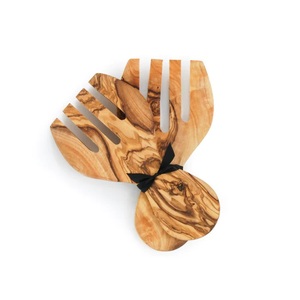 ช้อนไม้สำหรับสลัดโต๊ะสำหรับบ้านและอาหารเย็น - Product Image 2