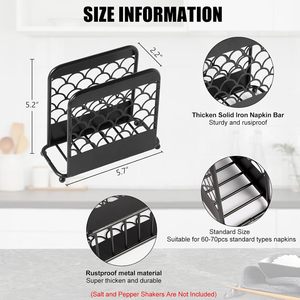 Porte-serviettes pour table Porte-serviettes moderne pour cuisine salle à manger maison Restaurant intérieur et extérieur - Product Image 2