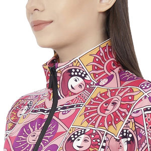 Conjunto Deportivo de Dos Piezas para Mujer, Sublimado, de Primera Calidad, a la Moda, Personalizado, Chaqueta Cortavientos - Product Image 6