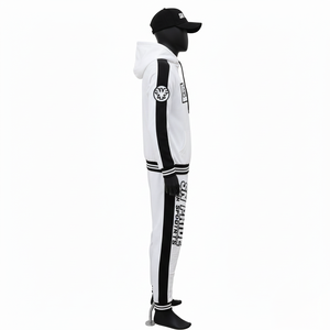 Chándal Deportivo Unisex Profesional de Color Sólido, Transpirable, 100% Algodón, Color Personalizable - Product Image 5