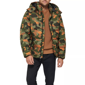Veste matelassée de haute qualité pour hommes Nouvelle veste matelassée imperméable d'hiver à la mode Veste pour hommes à fermeture éclair complète - Product Image 6