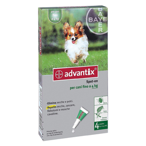 Advantix Spot-On Senza Parassiti 10-25 Kg - 6 Pipette da 2,5 ml - Product Image 1