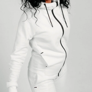 Femmes de haute qualité personnalisé respirant Gym Fitness porter ensemble personnalisé survêtements d'entraînement pour la saison d'hiver en gros - Product Image 6