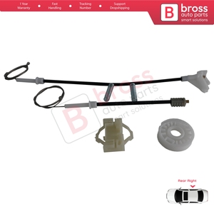 ชุดซ่อมมอเตอร์กระจกไฟฟ้า BWR445 ประตูหลังขวา สำหรับ Octavia MK1 1U 1996-2000 รุ่นก่อนปรับโฉม 1U0839462 - Product Image 2